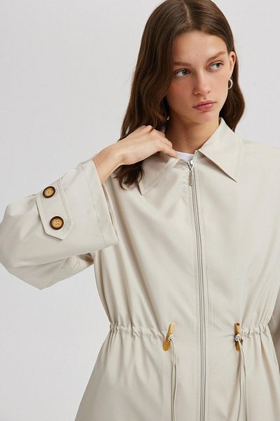 Touché Privé BUTTON DETAILED WAIST WITH GARNS