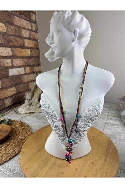 SEDEF TAKI Uzun inci kolye