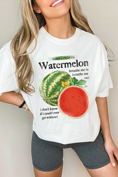 Jose Clothing Tricou imprimat cu mânecă scurtă cu croială supradimensionată