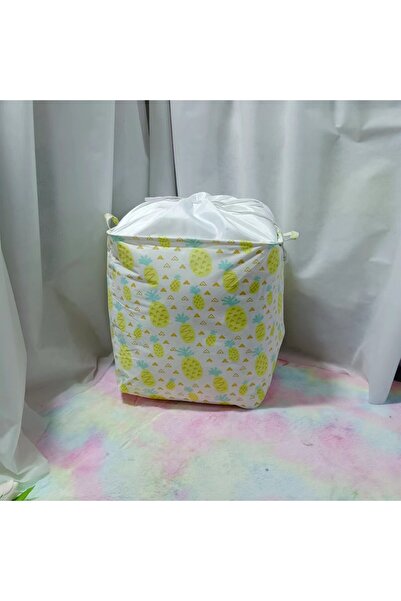 Flippy Foldable Storage Box, Flippy, Waterproof, with Drawstring, 100 L Capacity, with Handles, 50x50x40cm,