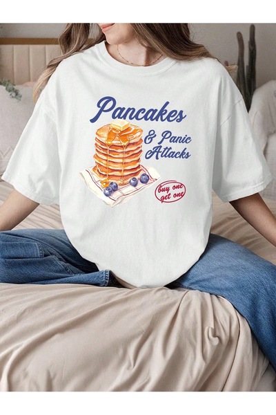 Bengi Clothing Футболка з принтом оверсайз з коротким рукавом