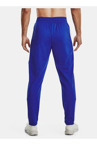Under Armour Normal Blue - Alb Pantaloni de sport pentru bărbați 1373792 UA Tricot Fashion Track Pa