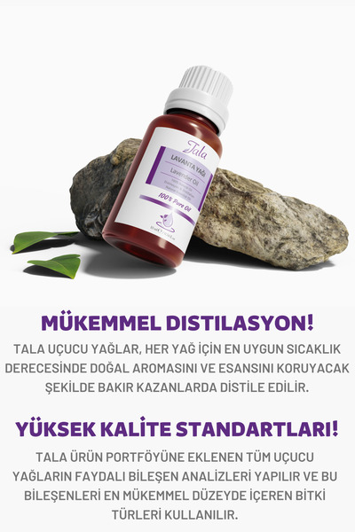 Tala Lavanta Uçucu Yağı %100 Saf ve Doğal 10 Ml