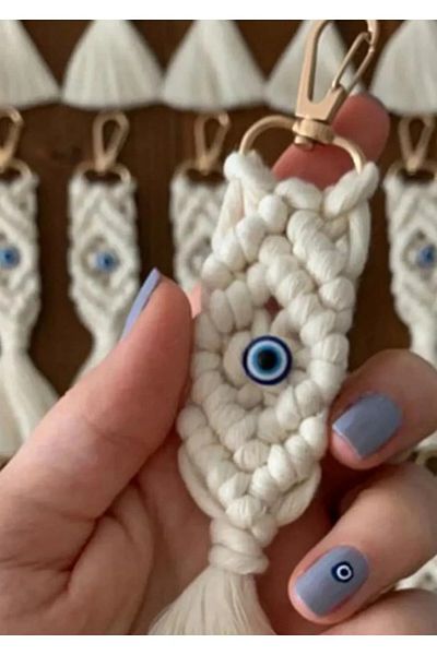 Sude Design Macrame Keychain 35 Pieces