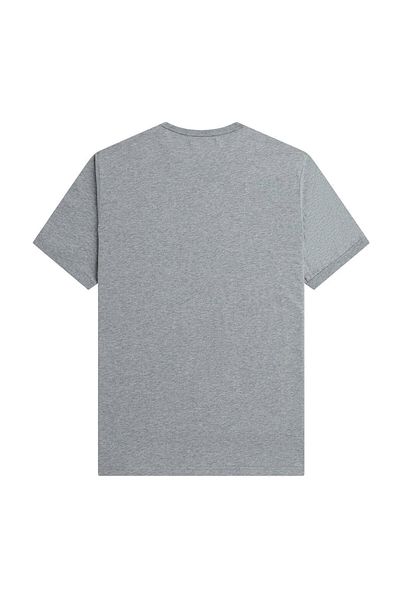 Fred Perry Ανδρικό T-Shirt - Χρώμα, Κοντό μανίκι, Στρογγυλή λαιμόκοψη, Εκτύπωση λογότυπου