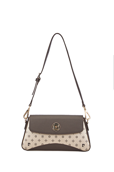 Pierre Cardin Gold Monogramm Frauen Umhängetasche