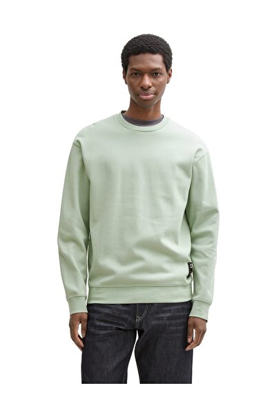 Tom Tailor Denim Hanorac cu guler rotund structurat