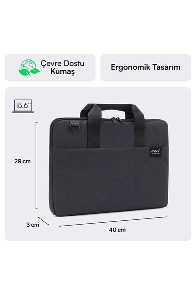 Mack Mcc-703 - 15.6" Black City Fit Notebook Bag