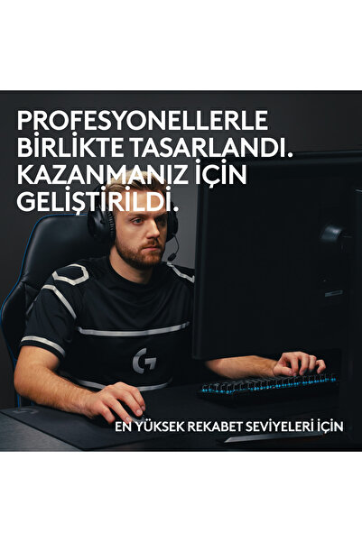 logitech G Pro X TKL LIGHTSPEED Tactile Switch Rgb Kablosuz Ingilizce Mekanik Gaming Klavye, Magenta
