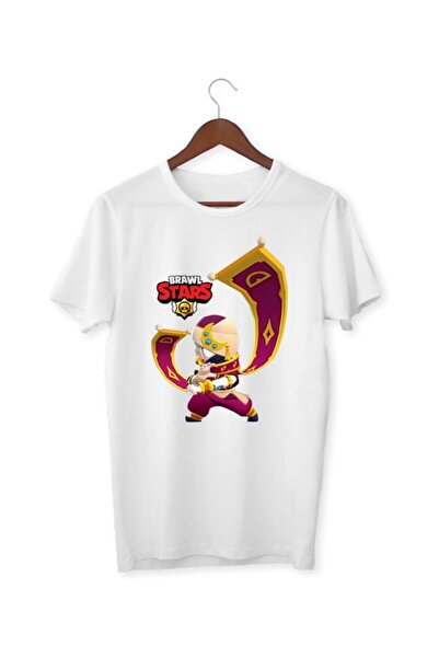 ALPŞAN TİCARET Μπλουζάκι Brawl Stars Edgar Παιδικό Μπλουζάκι για Ενήλικες Λευ...