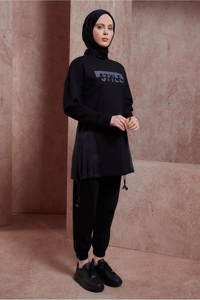 Alvina Set trening 44405 - Text imprimat și pantaloni
