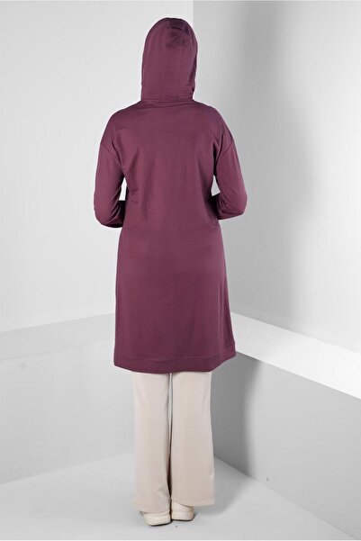 Alvina TUNIC WITH HOODED CUFFS RUBBER 43619