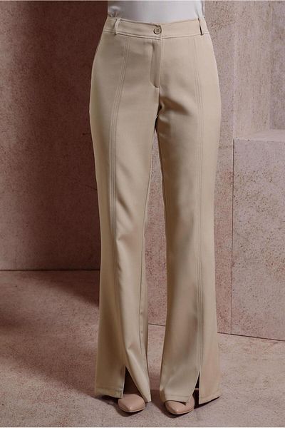 Alvina SLIP DETAILED TROUSERS 70716