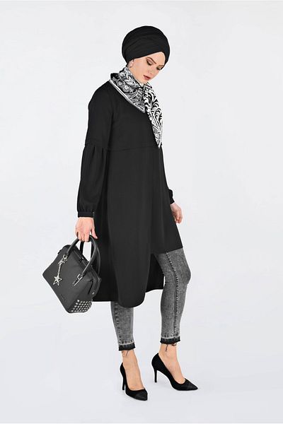 Alvina Asymetric Cut Tunic 4710