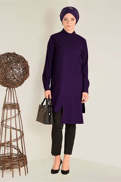 Alvina Asymetric Cut Tunic 4709