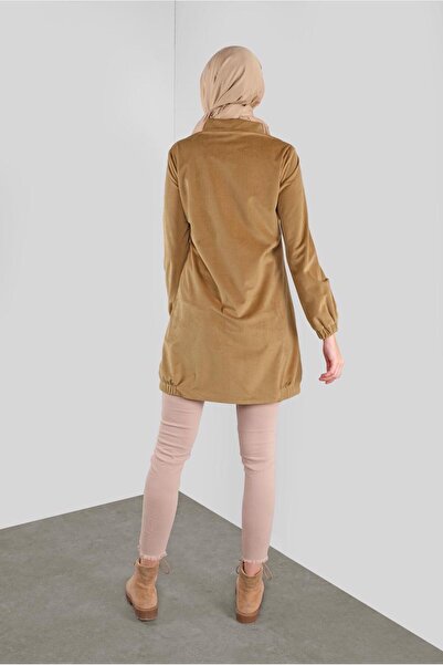 Alvina Cornered Velvet Tunic 41313