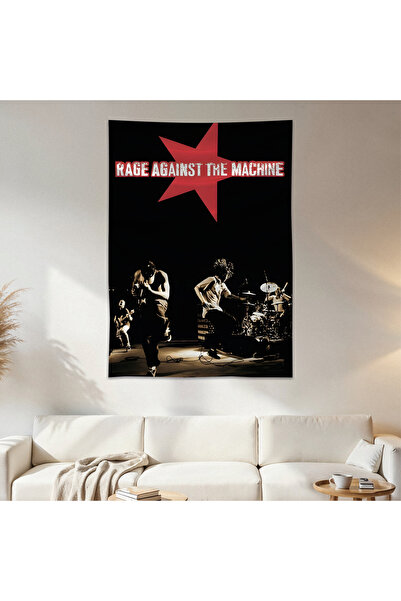Geek Cultcha Rage Against the Machine Wall Drape Wall Tapestry First Quality ...