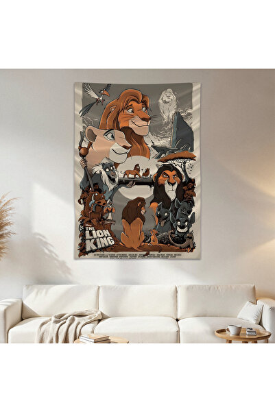 Geek Cultcha Lion King Lion King Wall Covering Wall Carpet First Quality Sati...