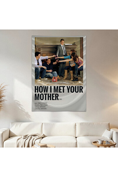 Geek Cultcha How I Met Your Mother Wall Cloth Wall Tapestry First Quality Sat...