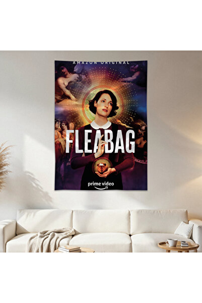 Geek Cultcha Fleabag Wall Drape Wall Tapestry First Quality Satin Fabric Poster
