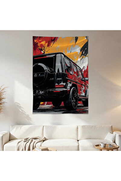 Geek Cultcha Mercedes Wall Cloth Wall Carpet First Quality Satin Fabric Poster