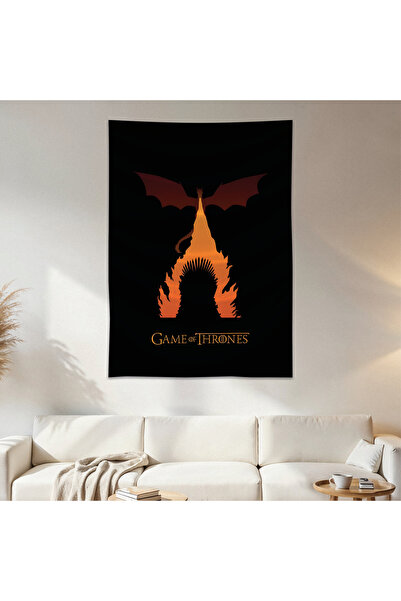 Geek Cultcha Game of Thrones Wall Cloth Wall Tapestry First Quality Satin Fab...