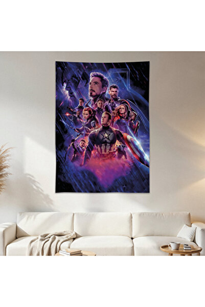 Geek Cultcha Avengers Wall Covering Tapestry First Quality Satin Fabric Poster