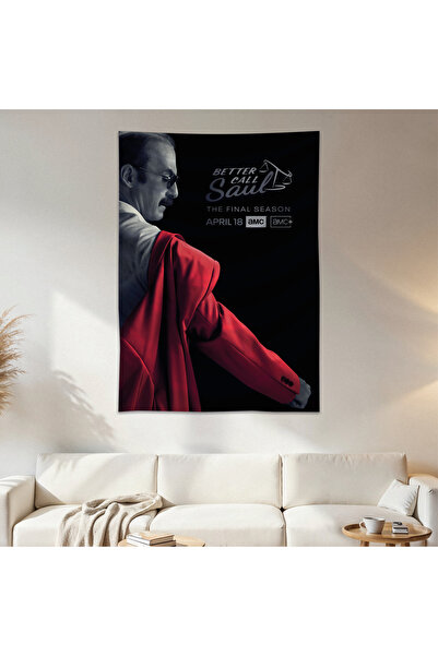 Geek Cultcha Better Call Saul Duvar Örtüsü Duvar Halısı Birinci Kalite Saten ...