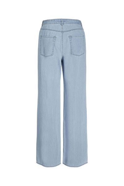 JJXX Weit geschnitten JXSURA WIDE MW LINEN BLEND JEANS DNM