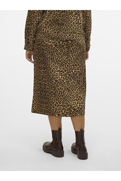 Veromoda Curve Rock VMCVERI Hohe Taille Langer Rock