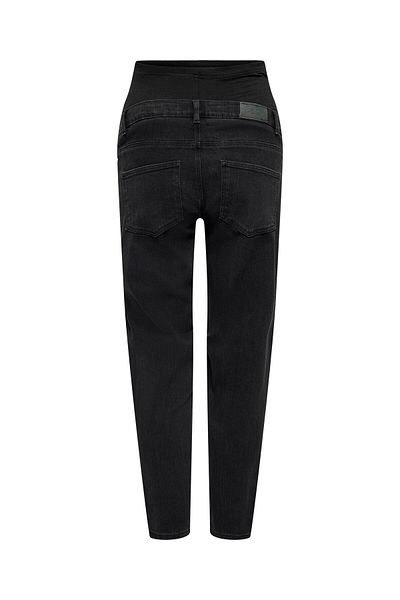 ONLY MATERNITY Mom Jeans OLMCATWALK Hohe Taille Verjüngter Slim Fit Jeans
