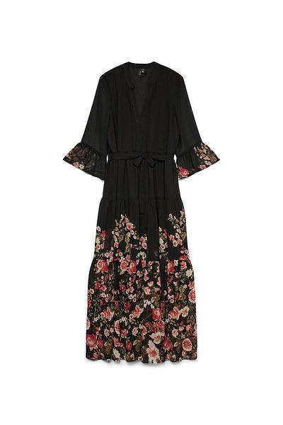 Vero Moda Kleid VMULRIKKE Langes Kleid