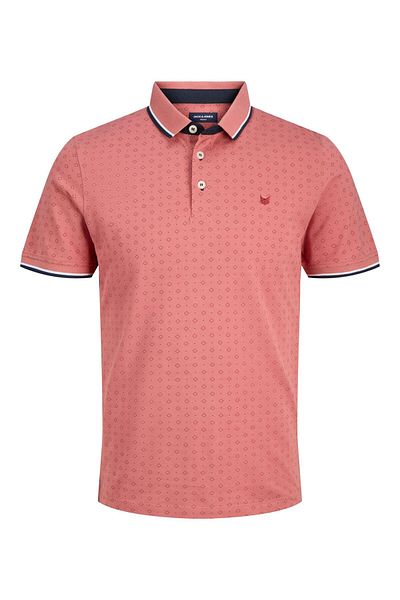 Jack & Jones Premium Poloshirt All Over Print Polokragen Poloshirt