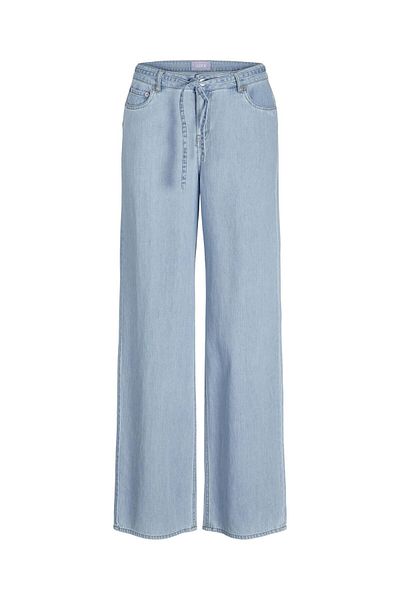 JJXX Weit geschnitten JXSURA WIDE MW LINEN BLEND JEANS DNM