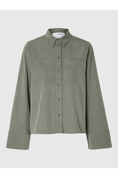 Selected Femme Langarmhemd Regular Fit