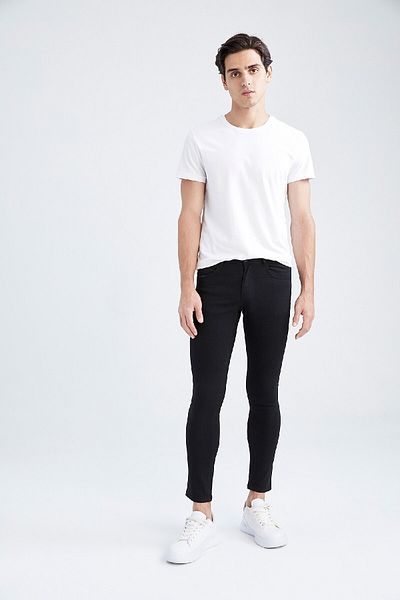 DeFacto Carlo Skinny Fit Extra Skinny Fit Regular Waist Extra Skinny Leg Jeans Y7497Az22Au