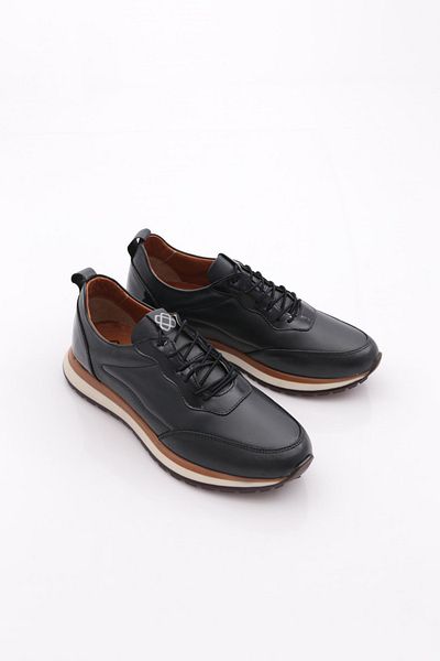 DGN Ανδρικά Sneakers Παπούτσια Γνήσιο δέρμα Navy Blue λουστρίνι 52131081