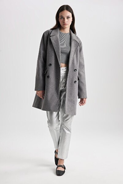 DeFacto Straight Fit Normal Kalıp Normal Bel Boru Paça Bilek Boy Jean Pantolon B2767ax23au