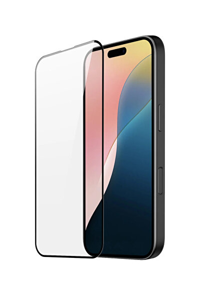 Powerfox iPhone 16 Pro Uyumlu Darbelere Karşı Dayanıklı Kristal Antistatik Ek...