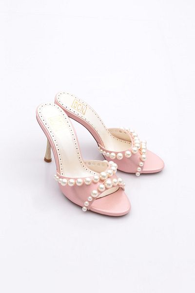DGN Women's High Heel Shoes Powder 42342859