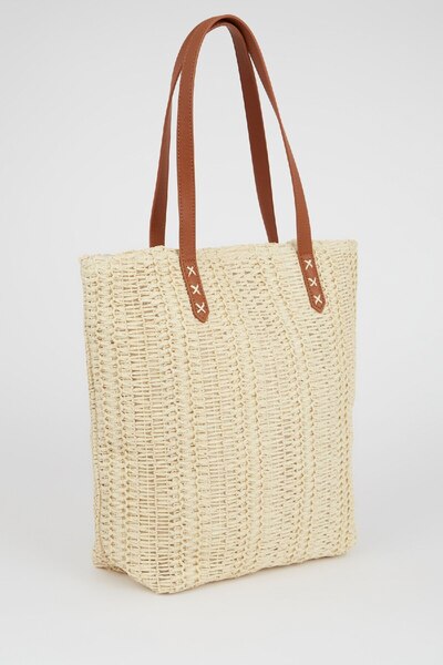 DeFacto Große Cross-Strohtasche für Damen W7294azns