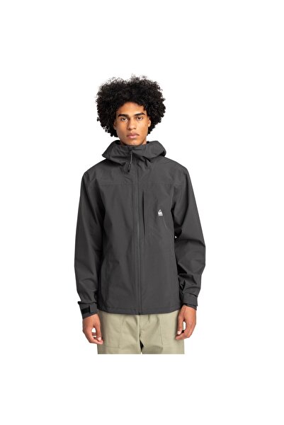 Quiksilver Overcast 10k Erkek Gri Ceket