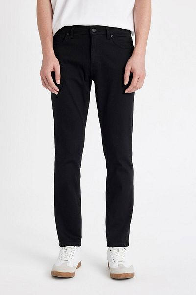 DeFacto Παντελόνι Pedro Slim Fit Jean - στενή εφαρμογή, κανονική μέση, στενό πόδι S2711AZ24SP