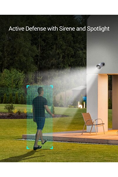 EZVIZ BC1C 2MP KIT Security Camera Outdoor Wireless, Large Rechargeable Battery, Free 32 GB Local St