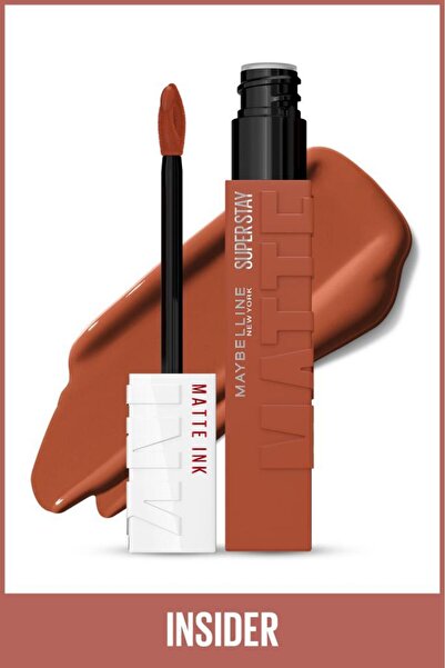 Maybelline New York Super Stay Matte Ink Likit Mat Ruj - 500 Insider