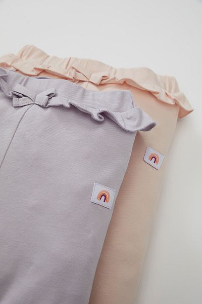 DeFacto Combed Cotton Shirt and Elastic Waist Bottom for Baby Girl - C9487A524Au