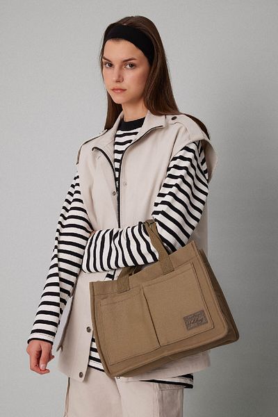 DeFacto Umhängetasche aus Canvas für Damen - B9345axns