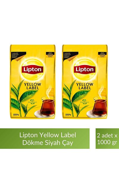 Lipton Yellow Label Bulk Black Tea 1000 Gr