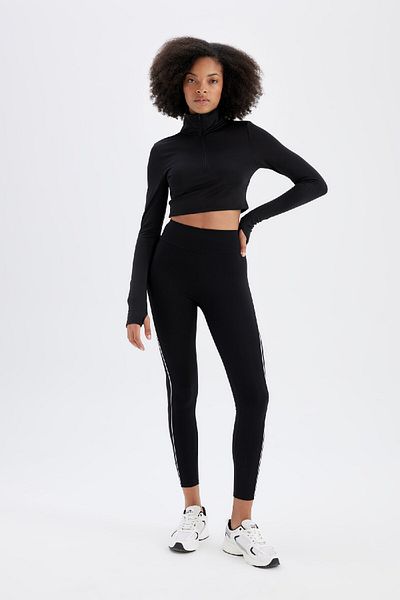DeFacto Slim Fit Zippered Sports Tulle W0343Az24Au