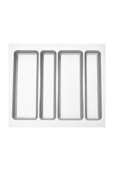 almital mobilya aksesuarları furniture accessories Λευκό Πολυτελές Συρτάρι 55x49 cm - Κοντό Κομμένο Κουτάλι, Κατά 51x41 cm